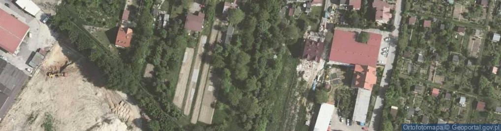 Zdjęcie satelitarne Myśliwska ul.
