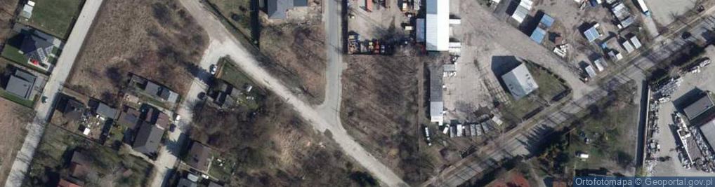 Zdjęcie satelitarne Mylna ul.