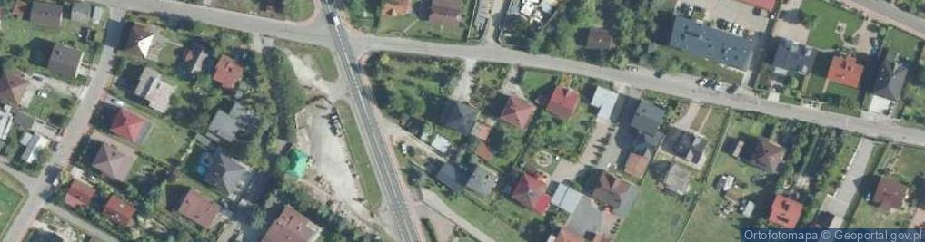 Zdjęcie satelitarne Myśliwska ul.