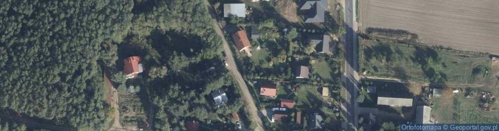 Zdjęcie satelitarne Myśliwska ul.