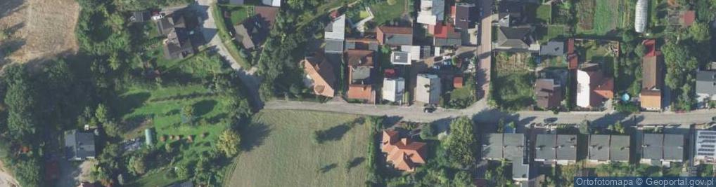 Zdjęcie satelitarne Myśliwska ul.