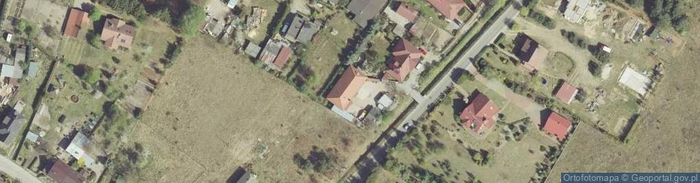 Zdjęcie satelitarne Myśliwska ul.