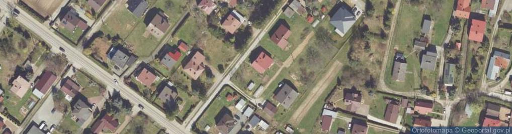 Zdjęcie satelitarne Myśliwska ul.