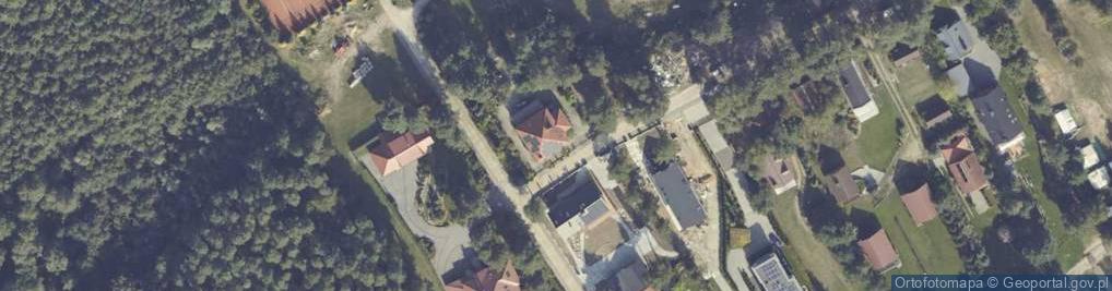 Zdjęcie satelitarne Myśliwska ul.