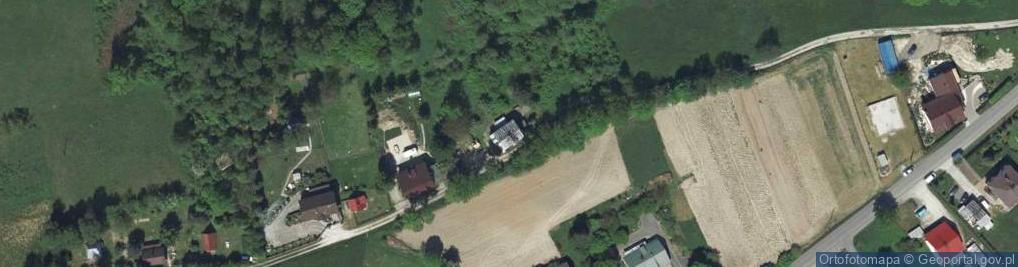 Zdjęcie satelitarne Myślenicka ul.