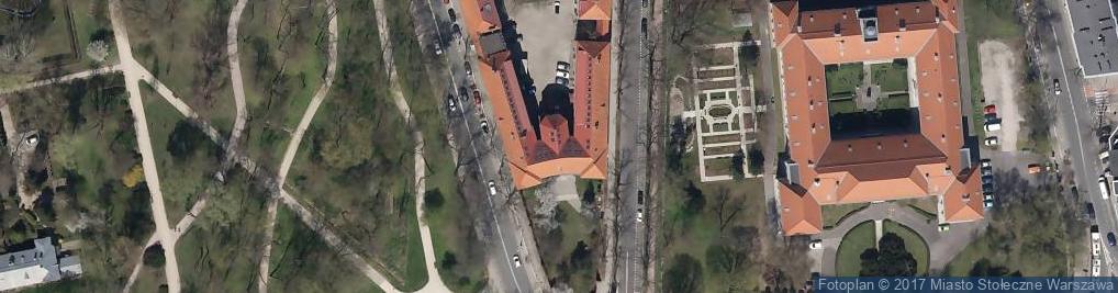 Zdjęcie satelitarne Myśliwiecka ul.