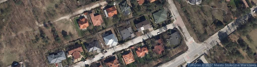 Zdjęcie satelitarne Myśliwska ul.