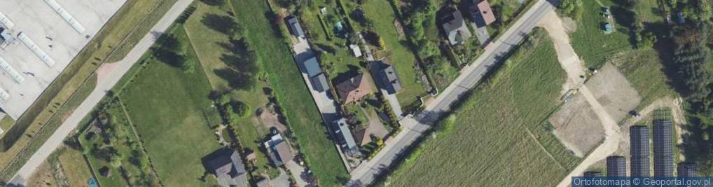 Zdjęcie satelitarne Myśliwska ul.