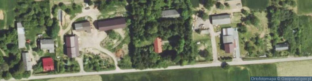 Zdjęcie satelitarne Mzurów ul.