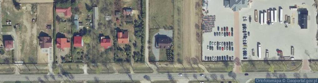 Zdjęcie satelitarne Na Brańskiej ul.