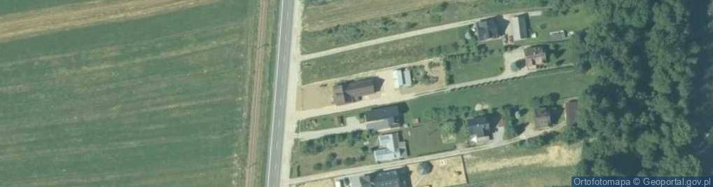 Zdjęcie satelitarne Na Brzegu ul.