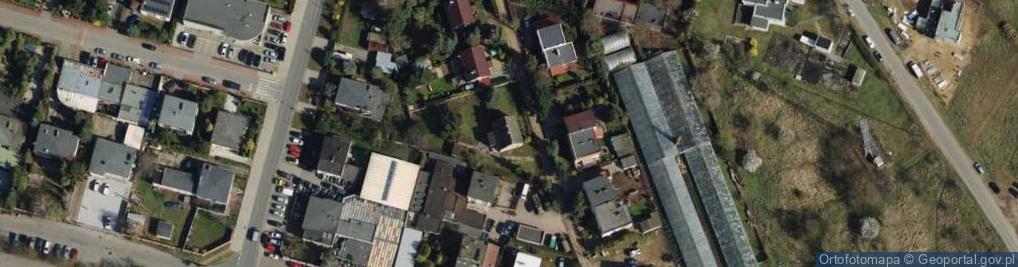 Zdjęcie satelitarne Nad Miedzą ul.