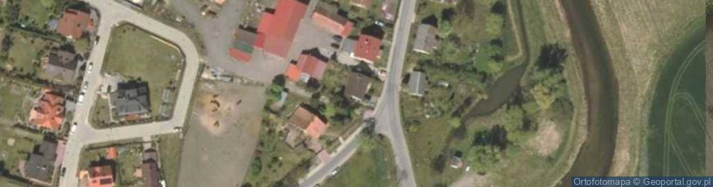 Zdjęcie satelitarne Nad Łyną ul.