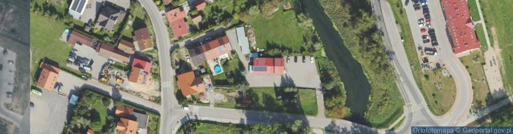 Zdjęcie satelitarne Nad Łyną ul.