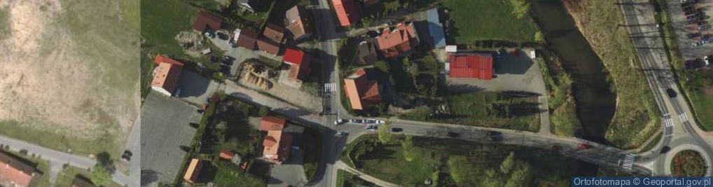 Zdjęcie satelitarne Nad Łyną ul.