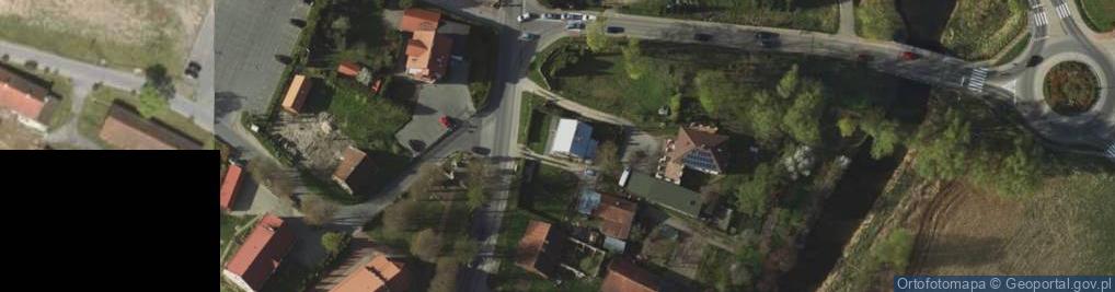 Zdjęcie satelitarne Nad Łyną ul.