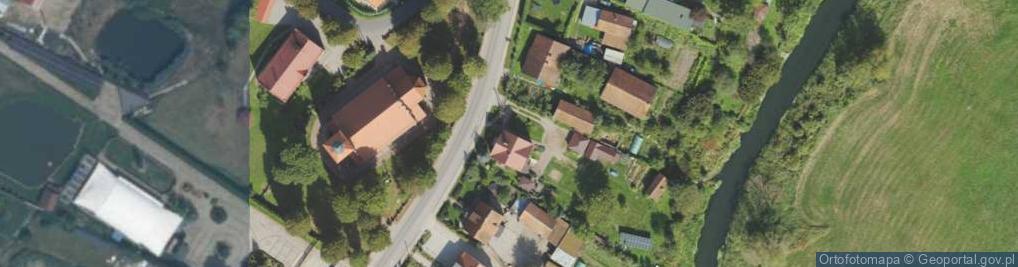 Zdjęcie satelitarne Nad Łyną ul.