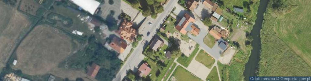 Zdjęcie satelitarne Nad Łyną ul.