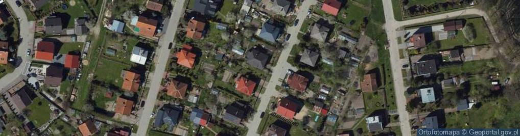 Zdjęcie satelitarne Nałkowskiej Zofii ul.