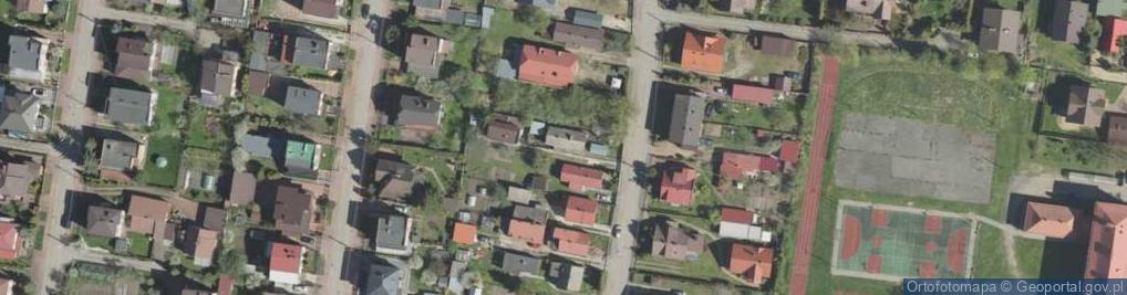 Zdjęcie satelitarne Naftowa ul.