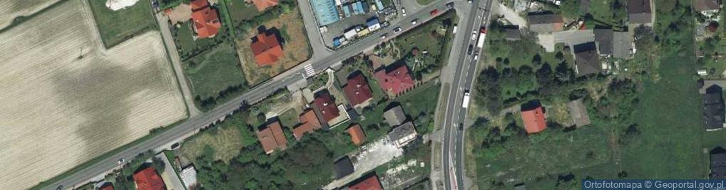 Zdjęcie satelitarne Na Czekaj ul.