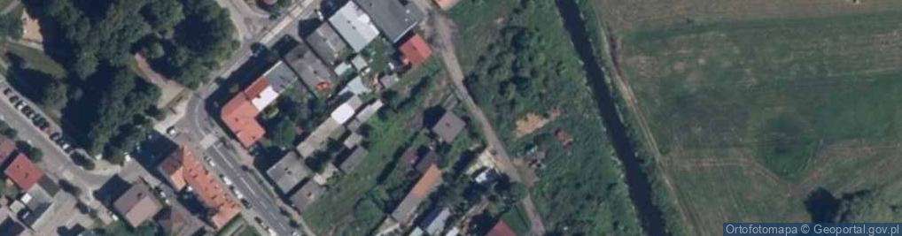 Zdjęcie satelitarne Nadwkrzańska ul.