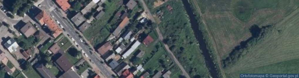 Zdjęcie satelitarne Nadwkrzańska ul.
