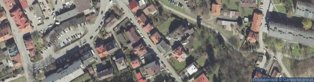 Zdjęcie satelitarne Nad Babicą ul.