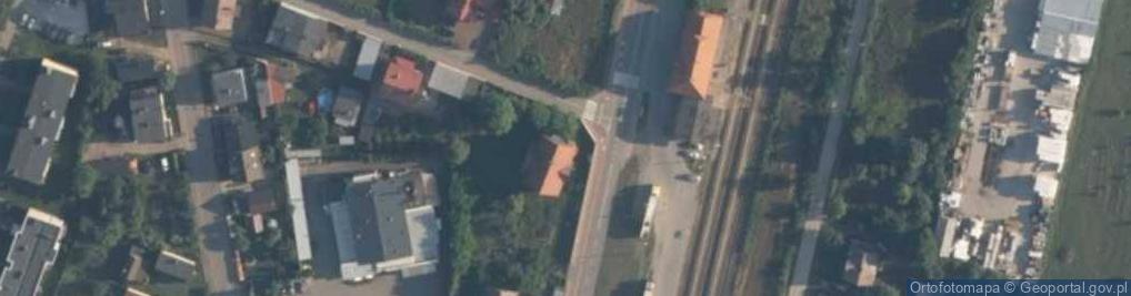 Zdjęcie satelitarne Nad Dworcem ul.