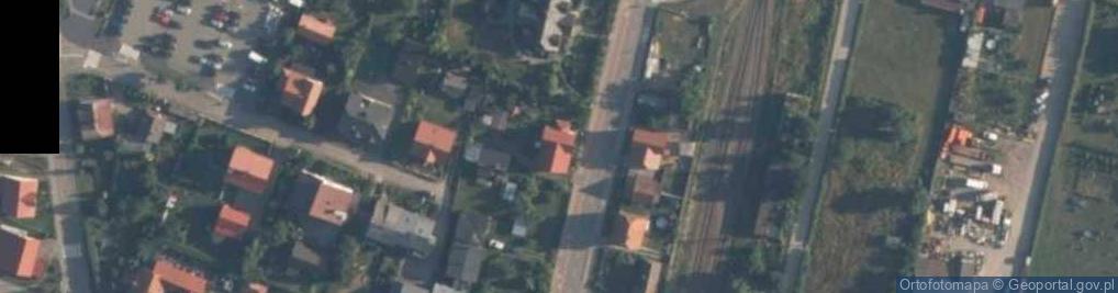 Zdjęcie satelitarne Nad Dworcem ul.