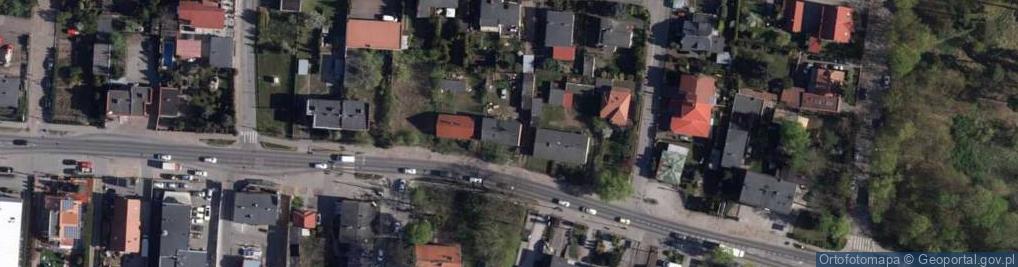 Zdjęcie satelitarne Nakielska ul.
