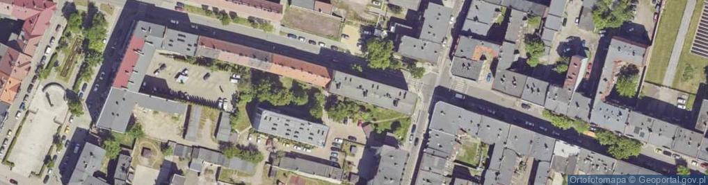 Zdjęcie satelitarne Nawrota Franciszka, ks. ul.