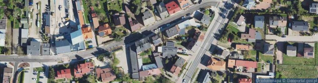 Zdjęcie satelitarne Nadrzeczna ul.