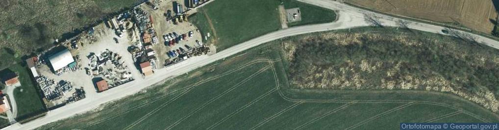 Zdjęcie satelitarne Nad Wisłą ul.