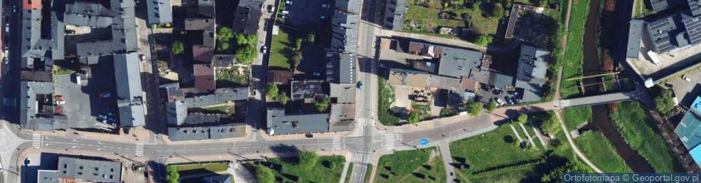 Zdjęcie satelitarne Nadrzeczna ul.