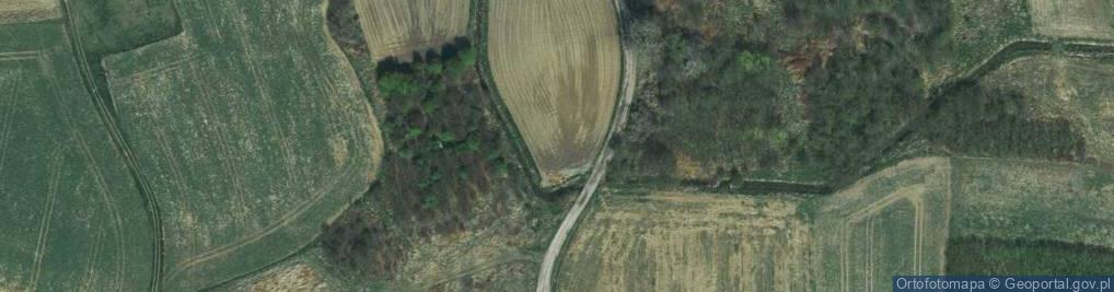Zdjęcie satelitarne Na Brzeg ul.