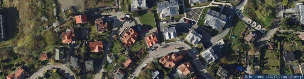 Zdjęcie satelitarne Na Zboczu ul.