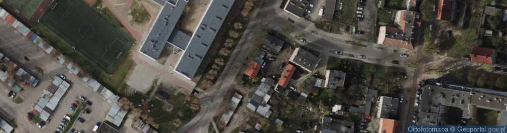 Zdjęcie satelitarne Na Zaspę ul.