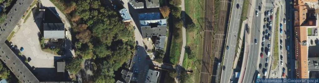 Zdjęcie satelitarne Na Stoku ul.