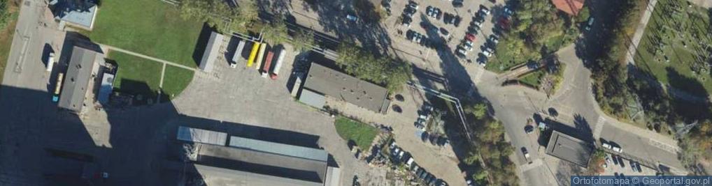 Zdjęcie satelitarne Na Ostrowiu ul.