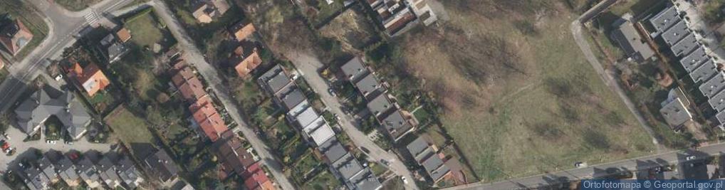 Zdjęcie satelitarne Na Miedzy ul.