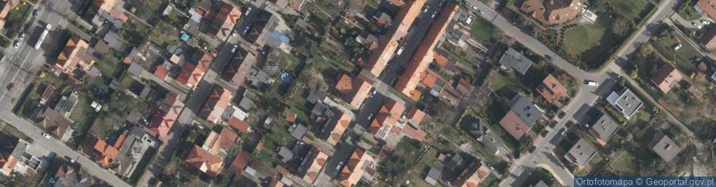 Zdjęcie satelitarne Na Zbiegu ul.