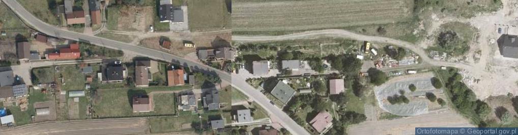 Zdjęcie satelitarne Na Łuku ul.