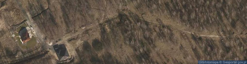 Zdjęcie satelitarne Na Wzgórzach ul.