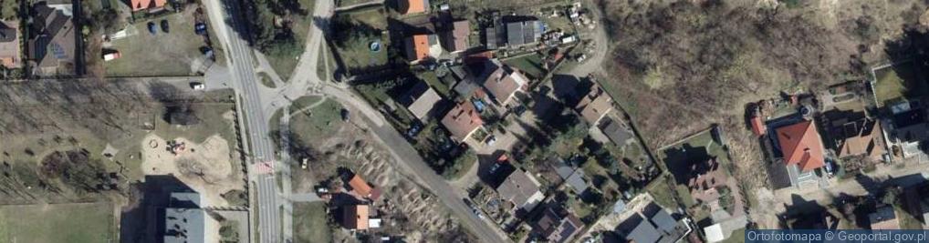 Zdjęcie satelitarne Nad Wartą ul.