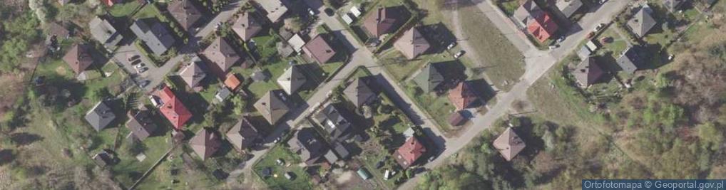 Zdjęcie satelitarne Na Błoniach ul.