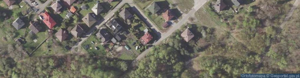 Zdjęcie satelitarne Na Błoniach ul.