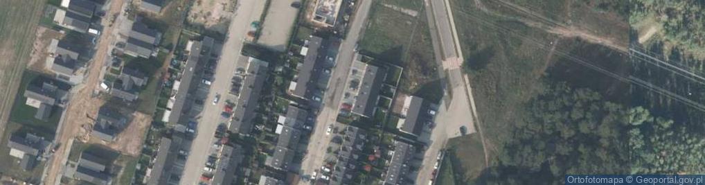 Zdjęcie satelitarne Na Skraju Lasu ul.