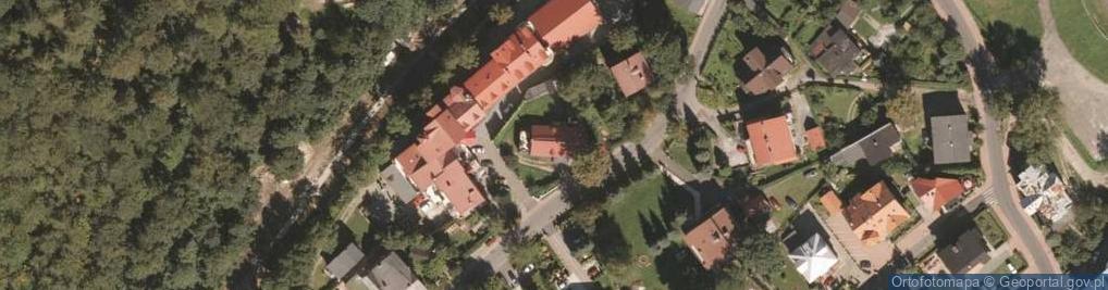 Zdjęcie satelitarne Nad Łomnicą ul.