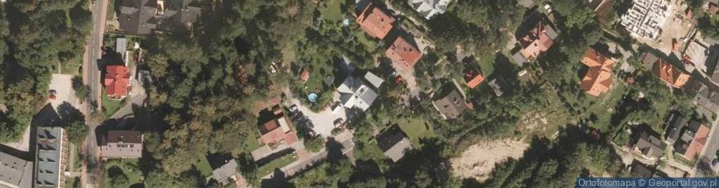 Zdjęcie satelitarne Nad Łomnicą ul.